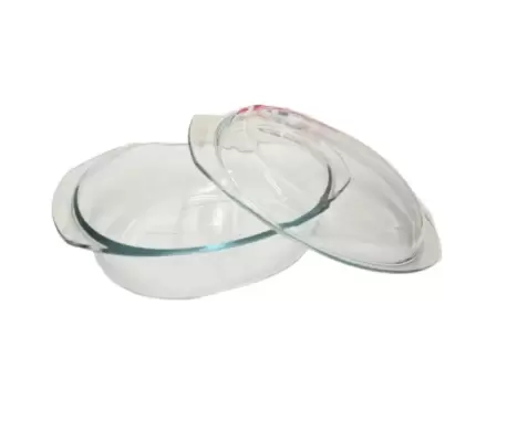 Set vas yena termorezistent cu capac oval 3l gr394